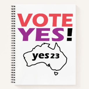 Cuaderno Votar Sí A La Voz De Los Indígenas Australianos