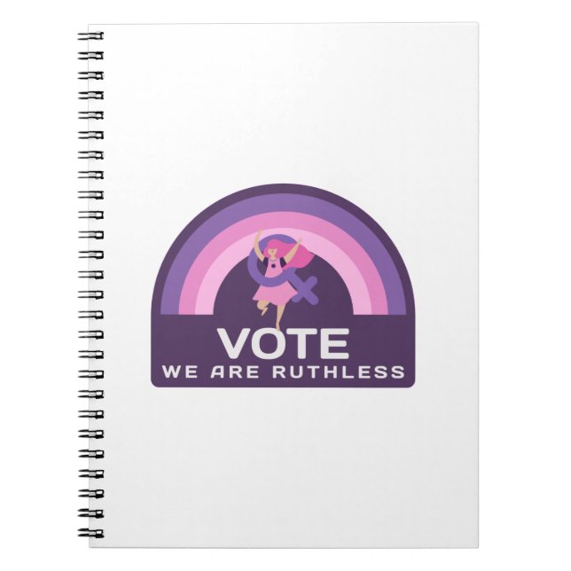 Cuaderno Votar sin piedad (Frente)