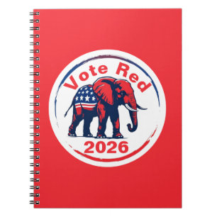Cuaderno Voto rojo 2026