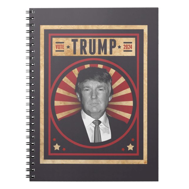 Cuaderno Voto Trump 2024 (Frente)