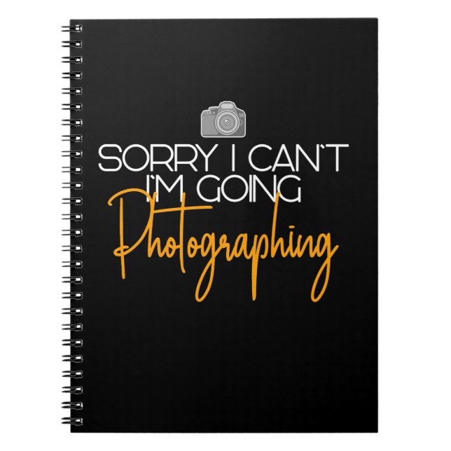 Cuaderno Voy a fotografiar (Frente)