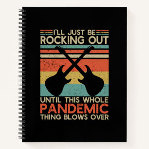 Cuaderno Voy a salir hasta esta pandemia