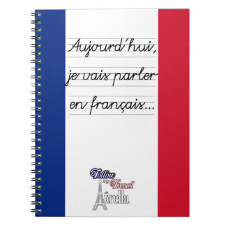 Cuaderno Voy hoy a hablar en 1 francés - grande
