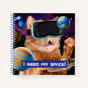 Cuaderno VR Cat In Space