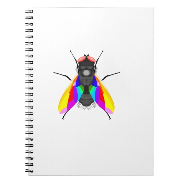 Cuaderno Vuelo arco iris (Frente)