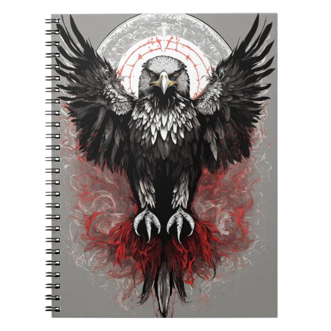 Cuaderno Vuelo encantado: El bloc de notas de águila místic (Frente)