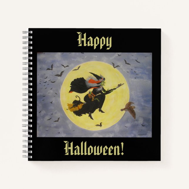 Cuaderno "¡Vuelo nocturno!" (Anverso)