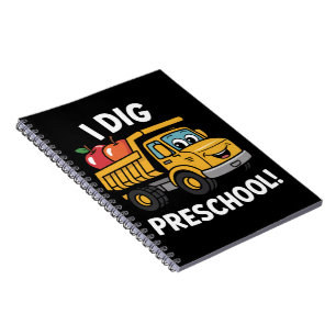 Cuaderno Vuelta al cole Me encanta el camión de volteo de p