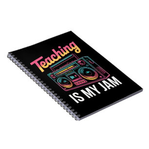 Cuaderno Vuelta al cole Retro Enseñar es mi pasión 80s