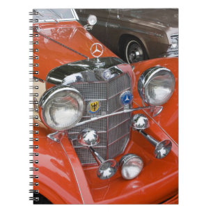 Cuaderno WA, Seattle, automóvil alemán clásico.