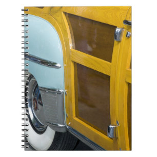 Cuaderno WA, Seattle, automóvil americano clásico. 2