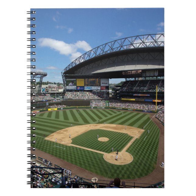 Cuaderno WA, Seattle, Safeco Field, béisbol Mariners (Frente)