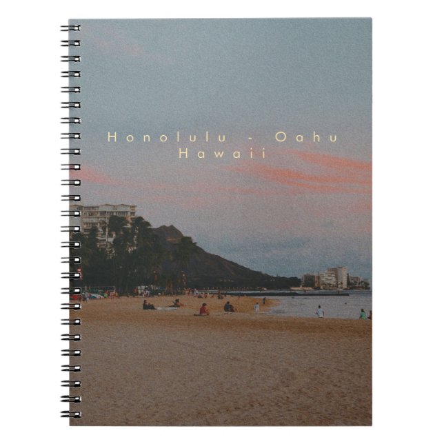 Cuaderno Waikiki Pastel Sunset (Frente)