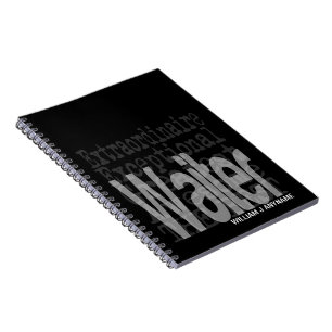 Cuaderno Waiter Extraordinaire PERSONALIZADO