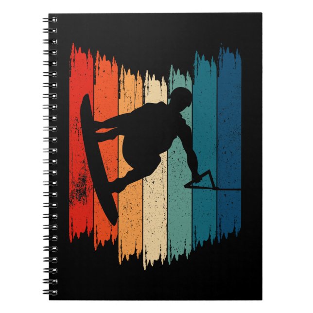 Cuaderno Wakeboard Vintage Wakeboarding (Frente)