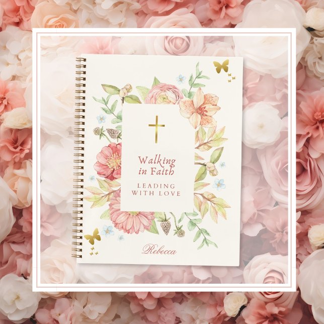 Cuaderno Walk in Faith Spiral Notebook (Subido por el creador)