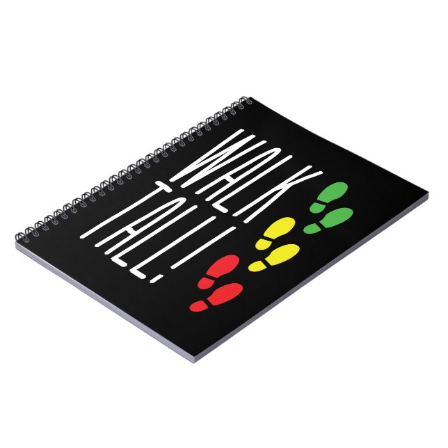 Cuaderno Walk Tall (Lado Izquierdo)