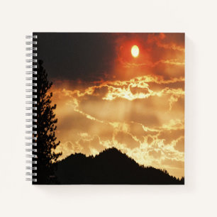 Cuaderno Wallow Fire Sky....