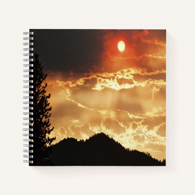 Cuaderno Wallow Fire Sky.... (Anverso)