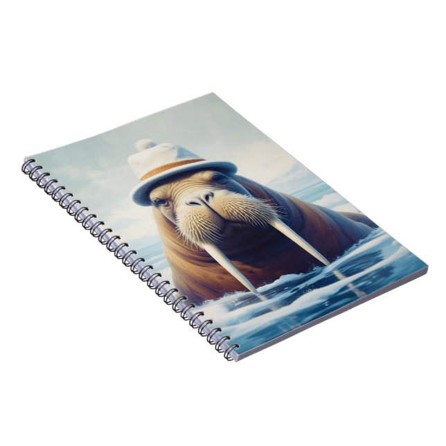 Cuaderno Walrus con gorra (Lado Derecho)