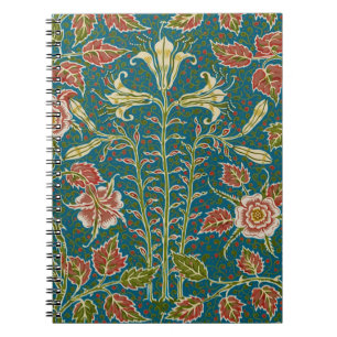 Cuaderno Walter Crane Vintage Lily y Rosa Floral