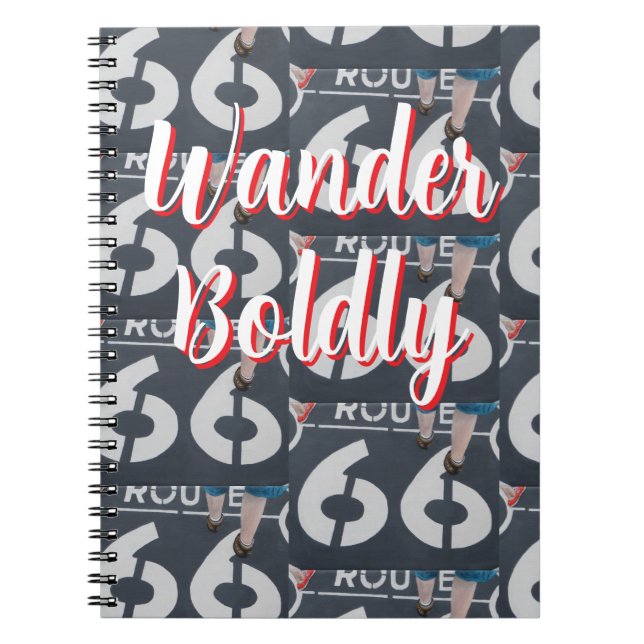 Cuaderno Wander Boldly (Frente)