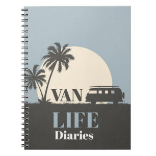 Cuaderno ¡WANDER! 🚐 Van Life Diary Notebook