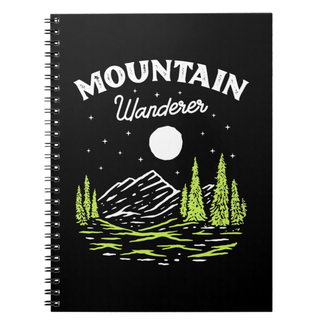 Cuaderno Wanderer de la montaña (Frente)