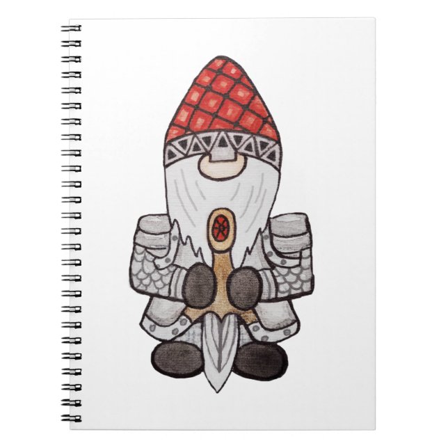 Cuaderno Warrior Knight Gnome (Frente)