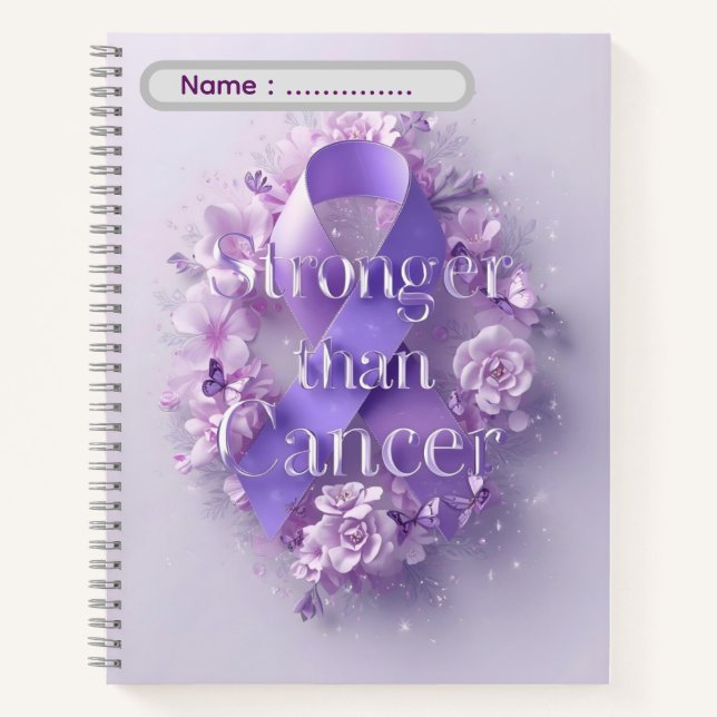 Cuaderno Warriors of Hope Strength Notebook – Inspirational (Anverso)