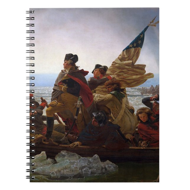 Cuaderno Washington Crossing Delaware Art (Frente)
