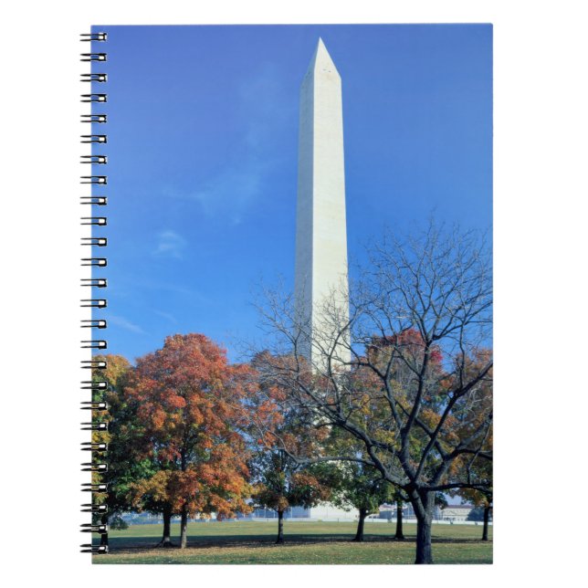 Cuaderno WASHINGTON, D.C. EE. UU. El Monumento a Washington (Frente)