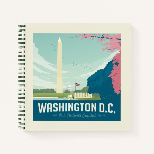 Cuaderno Washington DC | Capital de nuestra nación (Anverso)