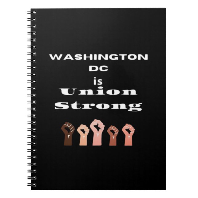 Cuaderno Washington DC es un Clásico Sólido - Día del Traba (Frente)