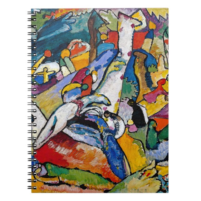 Cuaderno Wassily Kandinsky - Composición II Arte Abstracto (Frente)