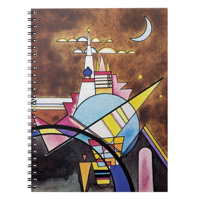 Cuaderno Wassily Kandinsky - Gran Puerta De Kiev Abstracto (Frente)