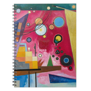 Cuaderno Wassily Kandinsky Heavy Red 1924 Arte Abstracto