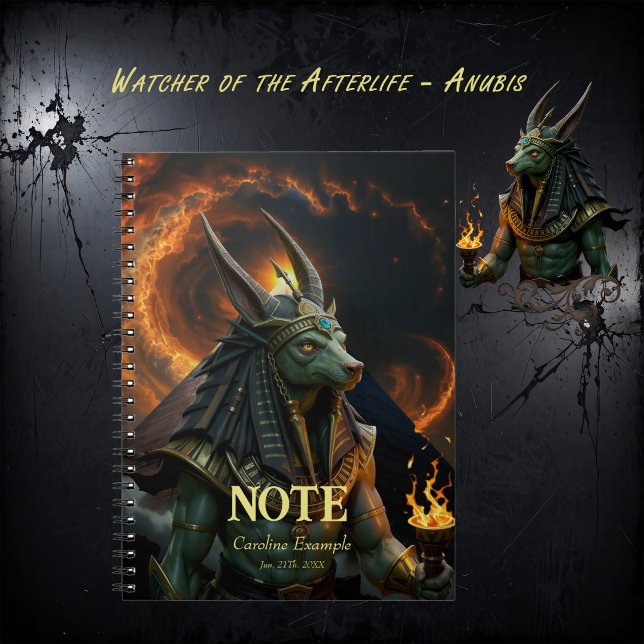 Cuaderno Watcher of the Afterlife – Anubis.   (Subido por el creador)
