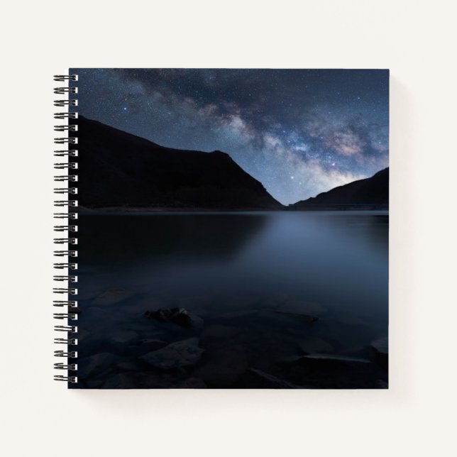 Cuaderno Water | Lakeshore at Night (Anverso)