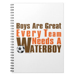 Cuaderno Waterboy Soccer