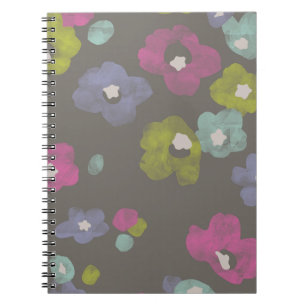 Cuaderno Watercolor Blooms Journal - Carbón