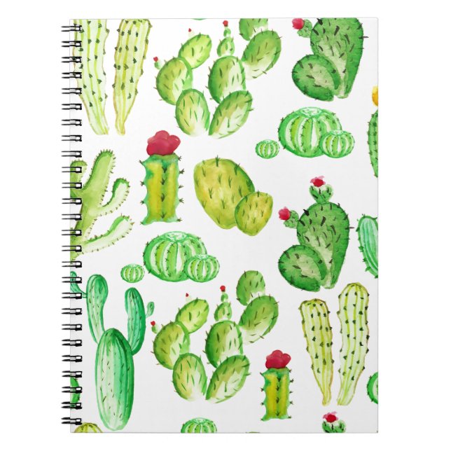 Cuaderno Watercolor Cacti (Frente)