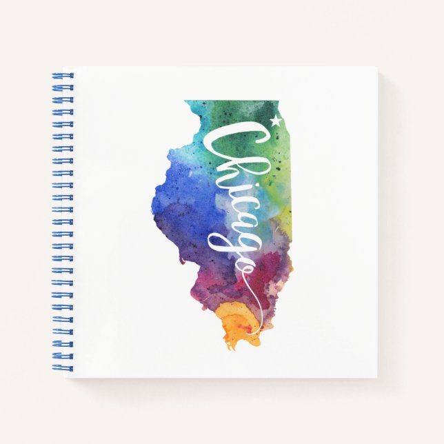 Cuaderno Watercolor Chicago (Anverso)