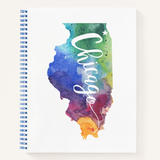 Cuaderno Watercolor Chicago (Anverso)