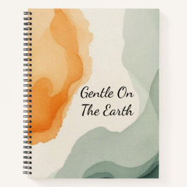 Cuaderno Watercolor Earth Palette | Abstract Earthy Wash