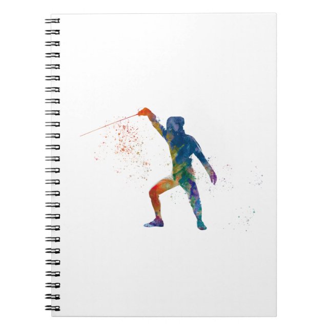 Cuaderno watercolor fencing (Frente)