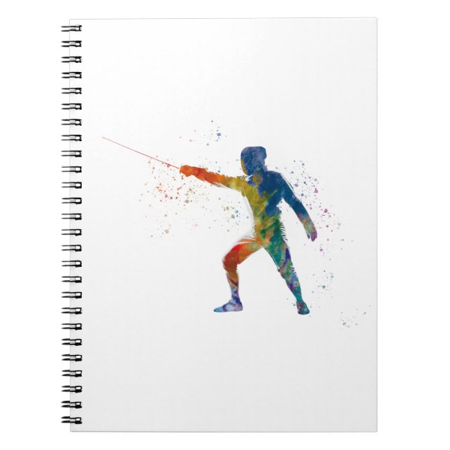 Cuaderno watercolor fencing (Frente)