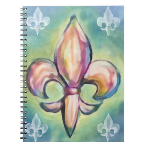 Cuaderno Watercolor Fleur de Lis