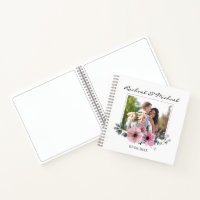 Watercolor Floral Personalizado Boda de fotografía