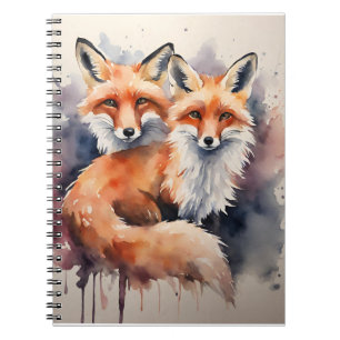 Cuaderno Watercolor Fox